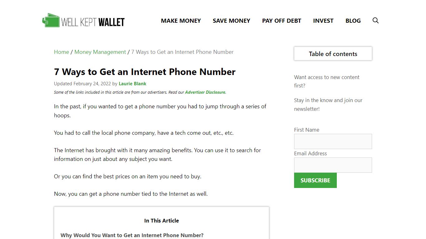 7 Cheap and Easy Ways to Get an Internet Phone Number - Well Kept Wallet